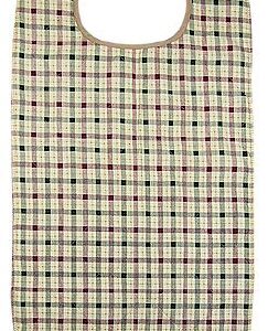 BIB, SNAP RUSBL QUILTED YLW PLAID (12/DZ 5DZ/CS)