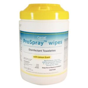 WIPES, DISINFECTANT PROSPRAY CANISTER (12/CS)