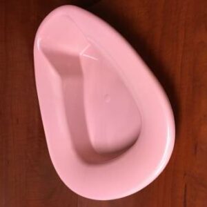 BEDPAN, COMMODE STYLE STACKABLE MAUVE (50/CS)
