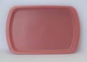 TRAY, BEDSIDE SERVICE RECTANGULAR MAUVE (200/CS)