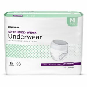 UNDERWEAR, EXTENDED WEAR MED 32-44 (16EA/BG 4BG/CS)