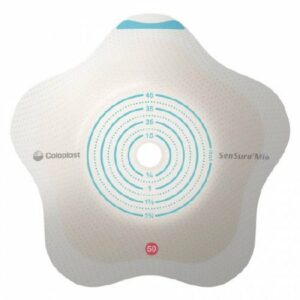 BARRIER, OSTOMY SENSURA MIO CLICK 2PC PRECUT GRN (5/BX)