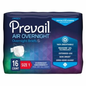 BRIEF, INCONT PREVAIL AIR SZ1 26"-48" (16/BG 6BG/CS)