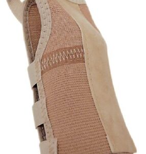 WRIST SUPPORT, ELAS LF LT BLK MED 7"X6.5-8"