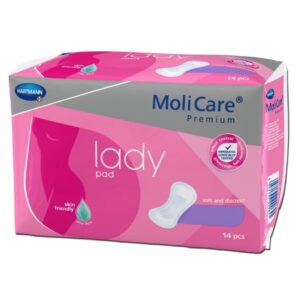 PAD, INCONT PREM LADY MOLICARE1.5DROPS (14/BG 24BG/CS)