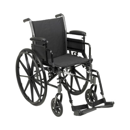 WHEELCHAIR, LIGHTWEIGHT CRUISER III 18" 300LB CAP