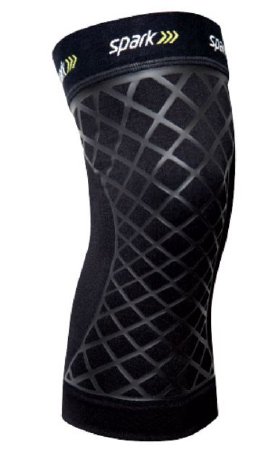 KNEE SLEEVE, COMPRESSION SPARKKINETIC BLK LG