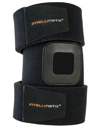 ANKLE WRAP, THERAPY INTELLINETIX NON-VASIVE BLK ADJ SZ