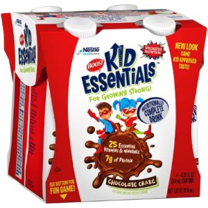 BOOST, KID ESSENTIALS CHOCOLATE CRAZE 8.25OZ (4/PK 4PK/CS)