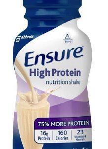 ENSURE, HIGH PROTEIN VANILLA 8OZ (12/CS)