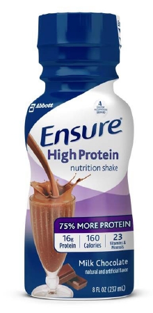ENSURE, HIGH PROTEIN CHOCOLATE8OZ (12/CS)