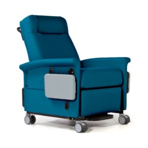 RECLINER, TRANSPORT BARIATRIC POWER COLONIAL BLU 500LB CAP