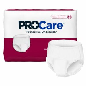 UNDERWEAR, PROTECTIVE PROCARE MED SZ34"-46" (20/BG 4BG/CS)