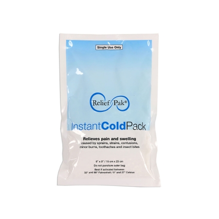 COLD PACK, INSTANT RELIEF PAK STD 6"X9" (12/CS)