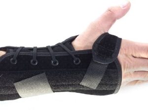 WRIST SUPPORT, LACE-UP LT MED