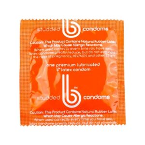 CONDOM, STUDDED B REG (1000/CS)