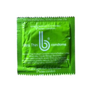 CONDOM, ULTRA THIN B REG (1000/CS)