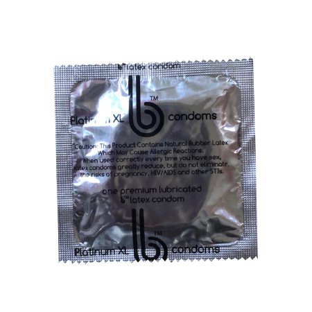CONDOM, PLATINUM XL B LG (1000/CS)