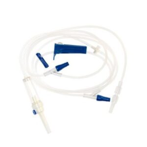 ADMIN SET, IV W/2CLAVE Y-SITE ML LL SLIDE CLAMP 97"(50/BX)
