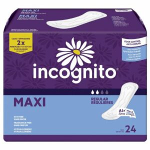PAD, MAXI 9.7" FRSH UNSCNTD REG (24/PK 12BG/CS)