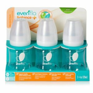 BOTTLE, STD NECK BALANCE+ 4OZ 3PK (12PK/CS)