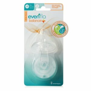 NIPPLE, WIDE NECK BALANCE+ SLOW FLOW SIL 2PK (12PK/CS)