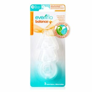 NIPPLE, STD NECK BALANCE+MED FLOW SIL (3/PK 12PK/CS)
