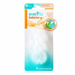 NIPPLE, STD NECK BALANCE+FASTFLOW SIL (3/PK 12PK/CS)