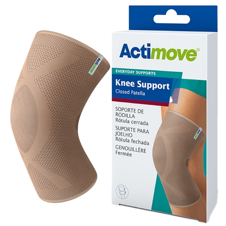 KNEE SUPPORT, CLSD PATELLA FIRM COMPRSN BGE SM 12.25"-14.25"