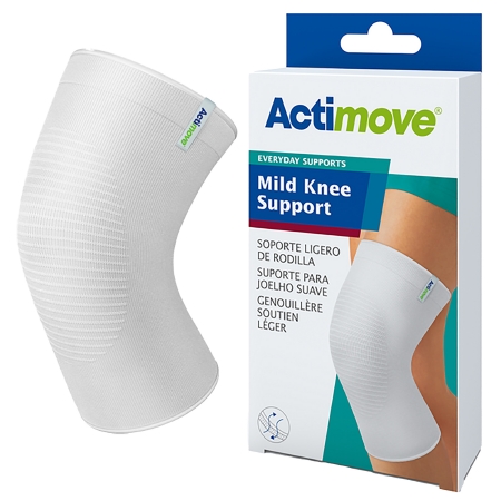 KNEE SUPPORT, MILD ACTIMOVE WHT MED 15"-18"