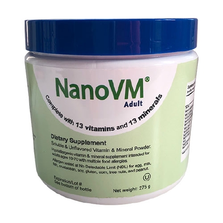 SUPPLEMENT, PDR VITAMIN/MINERAL NANO ADLT 275G