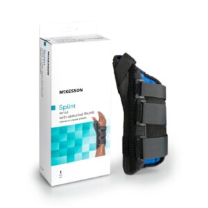 WRIST SPLINT, W/ABDUCTED THUMBRT XLG 8.5"