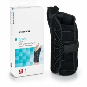 WRIST SPLINT, W/ABDUCTED THUMB RT UNIVERSAL 10"