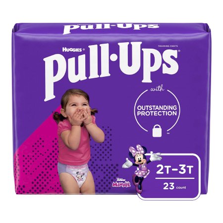 PANTS, TRAINING PULL-UPS LEARNING DESIGN GIRL 2T-3T (23/PK 4