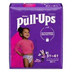 PANTS, TRAINING PULL-UPS LEARNING DESIGN GIRL 3T-4T (20/PK 4
