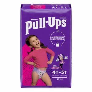 PANTS, TRAINING PULL-UPS LEARNING DESIGN GIRL 4T-5T (17/PK 4