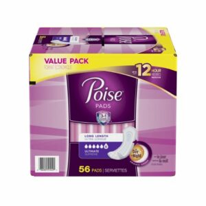 PAD, POISE ULTIMATE ABSRB LONG(56/CS)