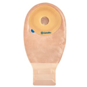 POUCH, OST ESTEEM 1PC DRAIN CUT TO FIT STD 12" 20-70MM (10/B