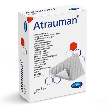 DRESSING, WOUND ATRAUMAN IMPREGNATED 2"X2" (10/BX)
