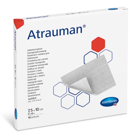 DRESSING, WOUND ATRAUMAN IMPREGNATED 3"X4" (10/BX)