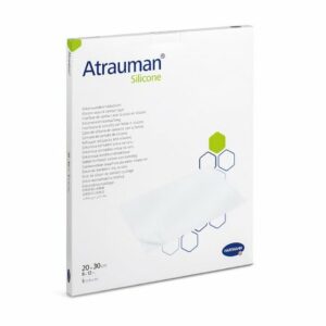 DRESSING, WOUND ATRAUMAN SILICONE COATED 8"X12" (5/BX)