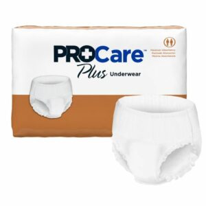 UNDERWEAR, PROTECTIVE PROCARE PLUS XLG 58"-68" (25/BG 4BG/CS