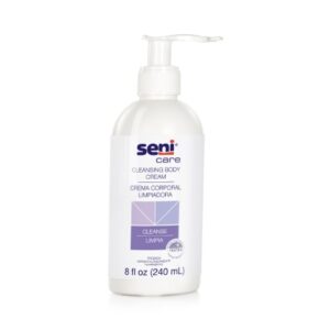CREAM, CLEANSING SENI CARE NO RINSE 8OZ (6/CS)