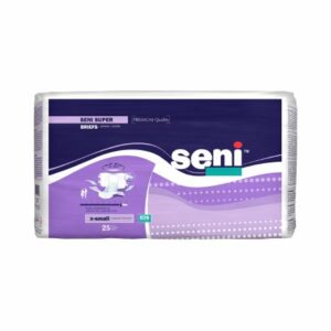 BRIEF, INCONT SENI SUPER XSM 16"-24" (25/PK 3PK/CS)