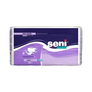 BRIEF, INCONT SENI SUPER SM 22"-31" (25/PK 3PK/CS)