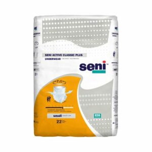 UNDERWEAR, INCONT ACTIVE CLASSIC+ SM 22"-33" (22/PK 4PK/CS)