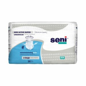 UNDERWEAR, INCONT ACTIVE SUPERXLG 47"-63" (14/PK 4PK/CS)