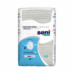 UNDERWEAR, INCONT ACTIVE SUPERLG 39"-53" (18/PK 4PK/CS)