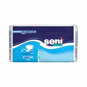 BRIEF, INCONT SENI CLASSIC PLUS REG 40"-50" (25/PK 4PK/CS)