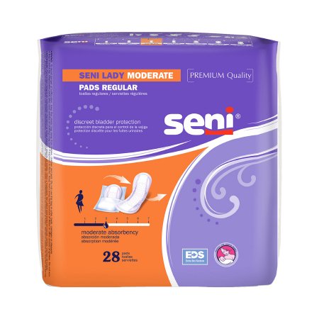 PAD, SENI LADY MODERATE REG LF10" (28/PK 20PK/CS)